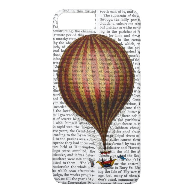 Royal Nassau Balloon Luftballong Case-Mate iPhone Skal (Baksida)