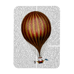 Royal Nassau Balloon Luftballong Magnet