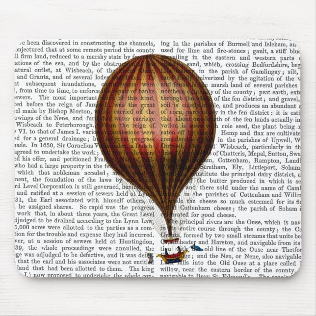 Royal Nassau Balloon Luftballong Musmatta (Framsidan)