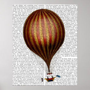 Royal Nassau Balloon Luftballong Poster