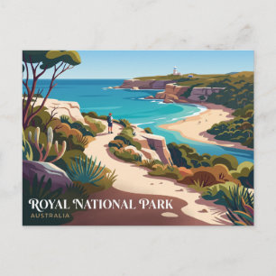 Royal National Park Australien Vykort