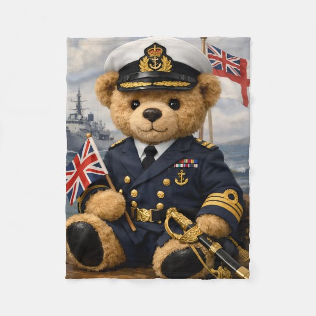 Royal Navy Richard Fleecefilt (Framsidan)
