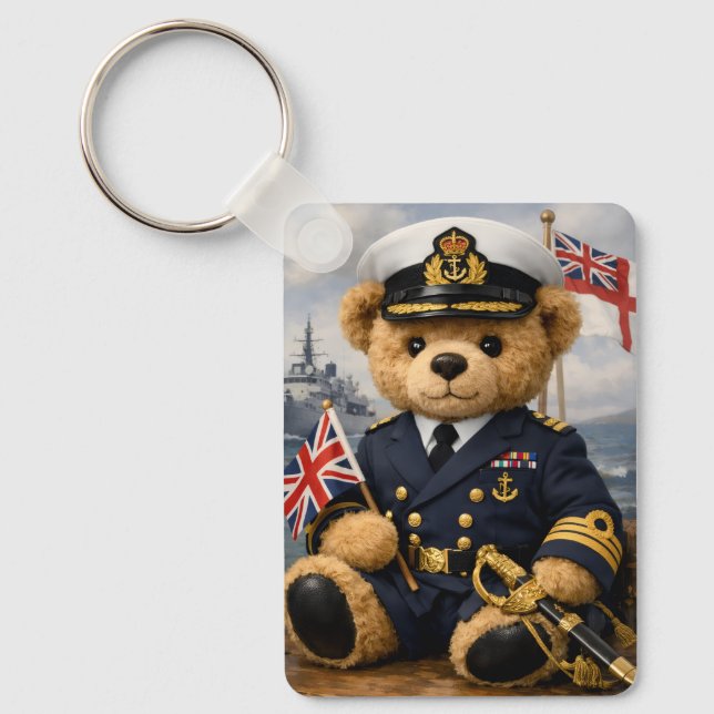 Royal Navy Richard Nyckelring (Framsida)