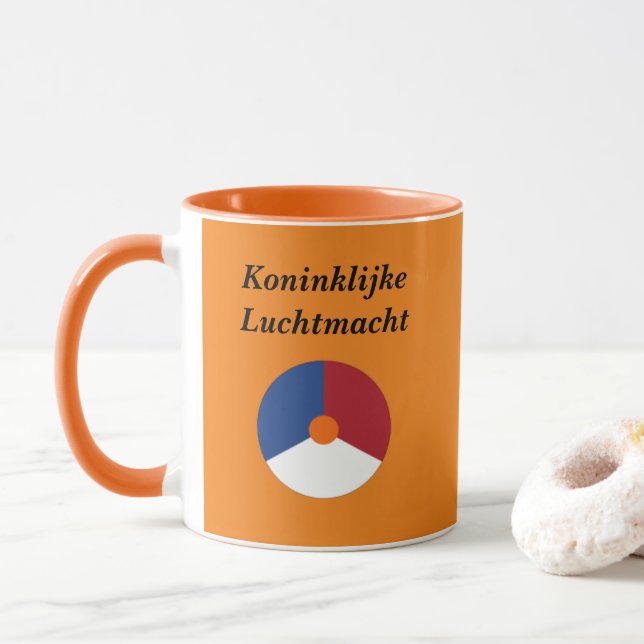 Royal Nederländerna Luft Force Mugg (Med munk)