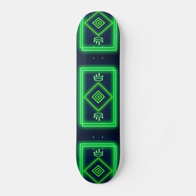 Royal Neon Mini Skateboard Bräda 18,5 Cm (Framsida)