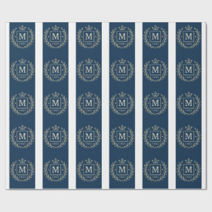 "Royal NMKY Emblem – Monogram M Crest Design" Presentpapper