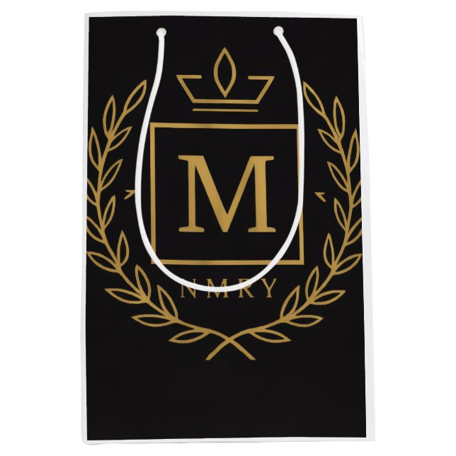 "Royal NMKY Emblem – Monogram M Kröningsdesign" (Framsidan)