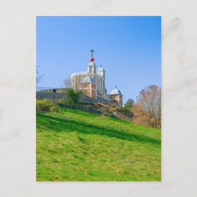 Royal Observatory Greenwich Postcard, London UK Po Vykort (Framsida)