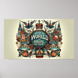 Royal och Epic-design Poster