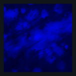 Royal och marinblå brytningar och Stänk Poster<br><div class="desc">Abstrakt konst med stänk och ränder i ett diagonalt mönster i skuggor av royal blått,  marin och svart.</div>