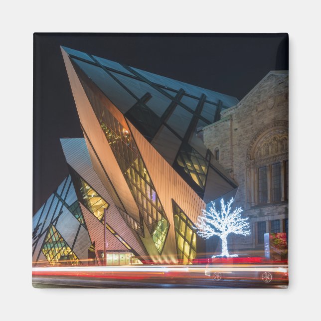 Royal Ontario Museum i Toronto, Kanada Magnet (Framsidan)