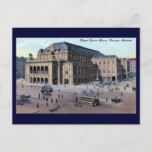 Royal Opera House, Wien, Österrike, c1915 Vintage Vykort