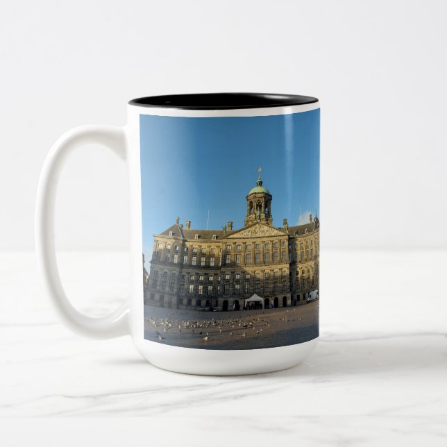 Royal Palace Amsterdam 2-Tone Mugg, 15 oz Två-Tonad Mugg (Vänster)