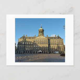 Royal Palace Amsterdam-vykort Vykort