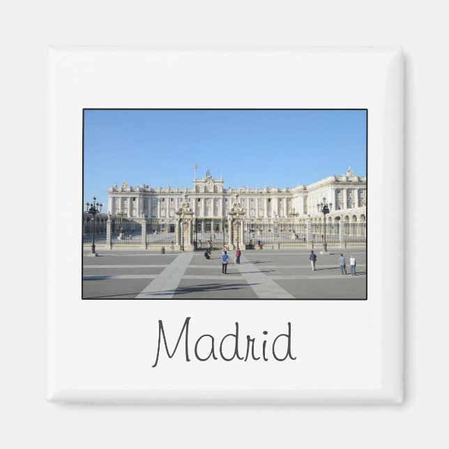 Royal Palace, Madrid Magnet (Framsidan)