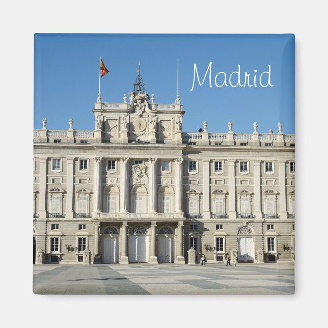Royal Palace, Madrid Magnet (Framsidan)