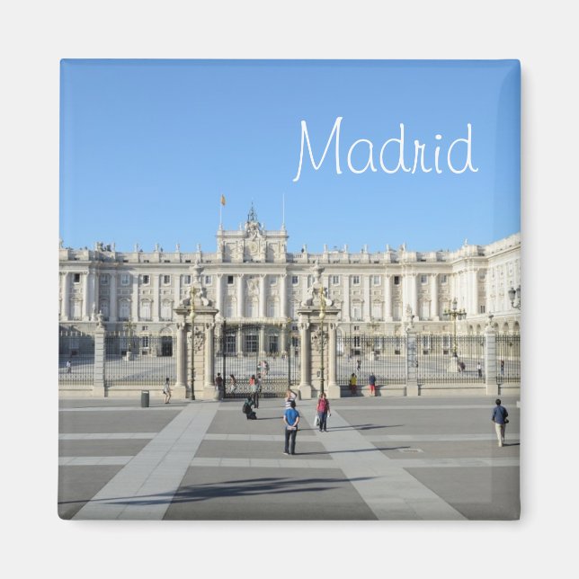 Royal Palace, Madrid Magnet (Framsidan)