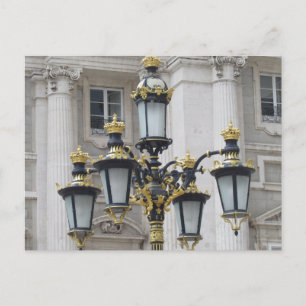 Royal Palace, Madrid, Spanien Vykort