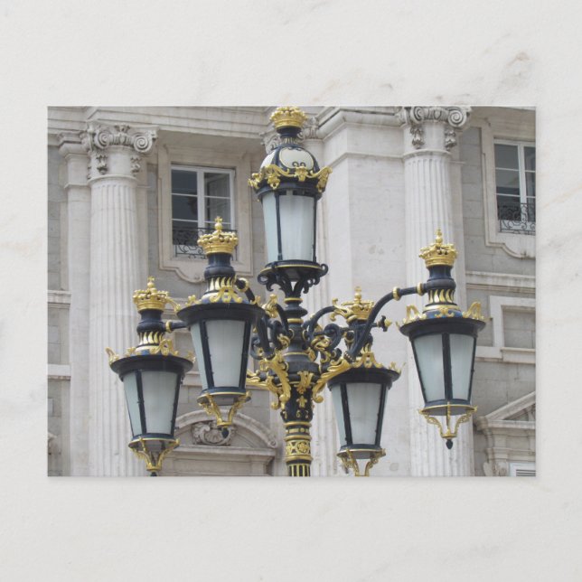 Royal Palace, Madrid, Spanien Vykort (Framsida)