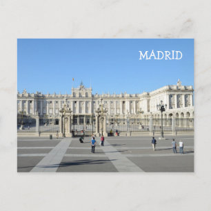 Royal Palace, Madridvykort Vykort