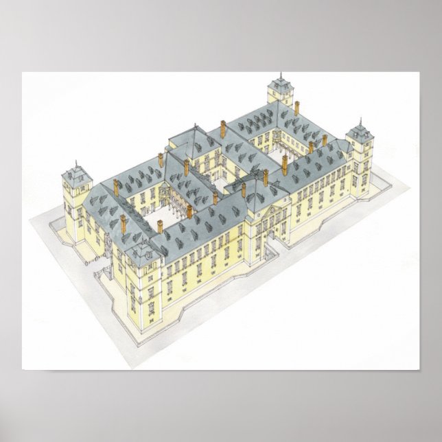 Royal Palace of El Pardo. Madrid Spanien Poster (Framsidan)