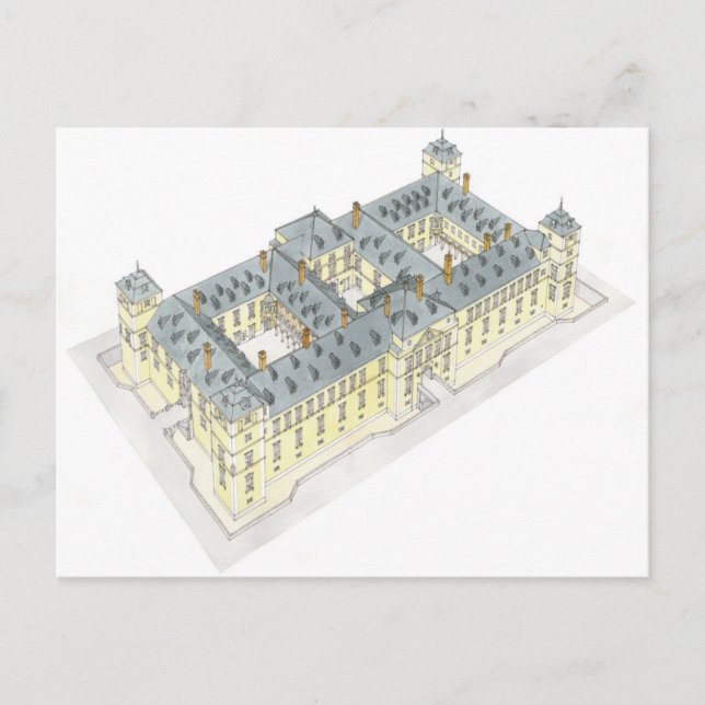 Royal Palace of El Pardo. Madrid Spanien Vykort (Framsida)