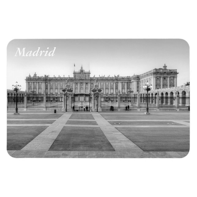Royal Palace of Madrid Magnet (Horisontell)