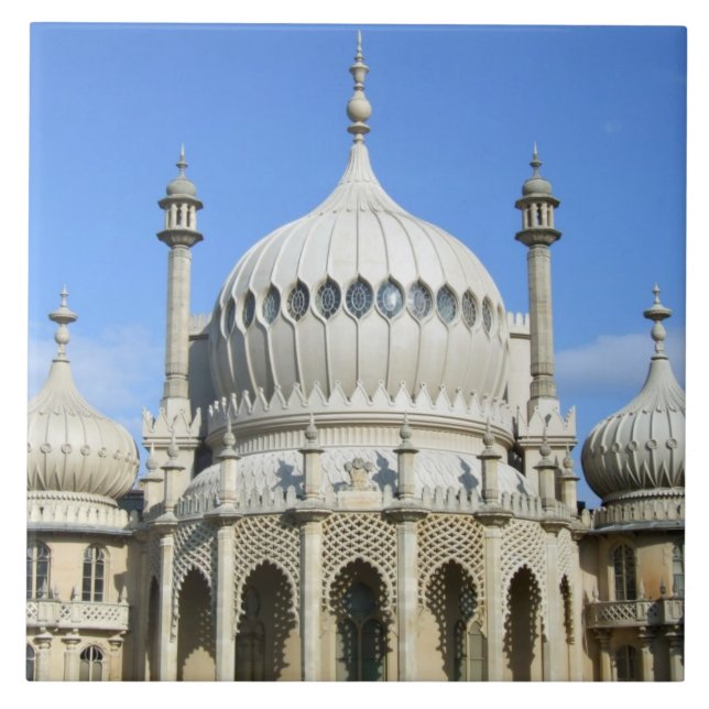 Royal Pavilion, Brighton, Sussex, England Kakelplatta (Framsidan)