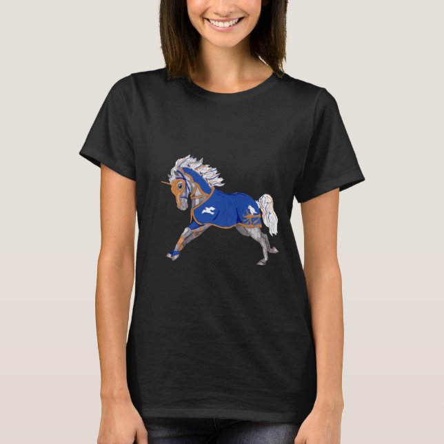 Royal Peace Horse T Shirt (Framsida)