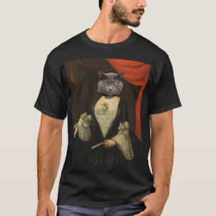 Royal Pet Porträtt Funny Anpassningsbar pet porträ T Shirt