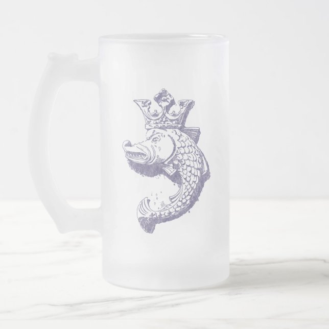 Royal Pike Frostat Ölglas (Vänster)