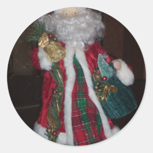 Royal Play Hohoho Santa God jul Runt Klistermärke