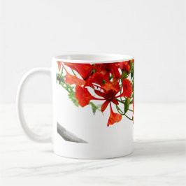Royal Poinciana,Gulmohar Floral Classic Mug  Kaffemugg