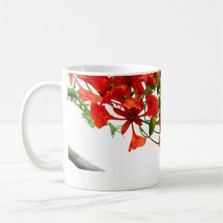 Royal Poinciana,Gulmohar Floral Classic Mug  Kaffemugg
