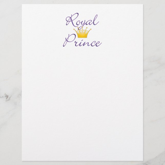 Royal Prince (Framsida)