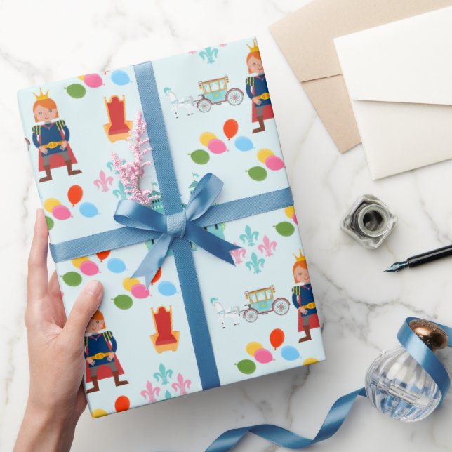 Royal Prince Boy Födelsedagsfest Presentpapper (Gifting)