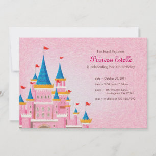 Royal Princess Birthday-inbjudan Inbjudningar