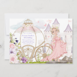 Royal | Princess Birthday Inbjudningar