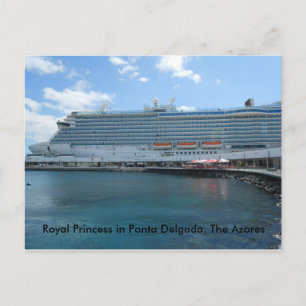 Royal Princess Cruise Frakt Vykort
