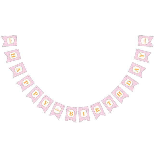 Royal Princess Firande Bunting Banner Vimplar (Alla)