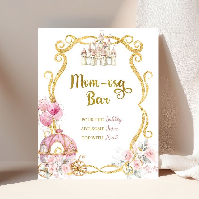 Royal Princess Rosa Carriage Momosa Pub Poster (Skapare uppladdad)