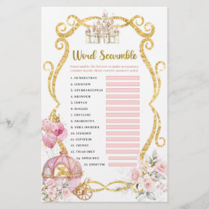 Royal Princess Rosa Carriage Ord Scramble Games