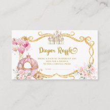 Royal Princess Rosa Pumpkin Carriage Diaper Raffle