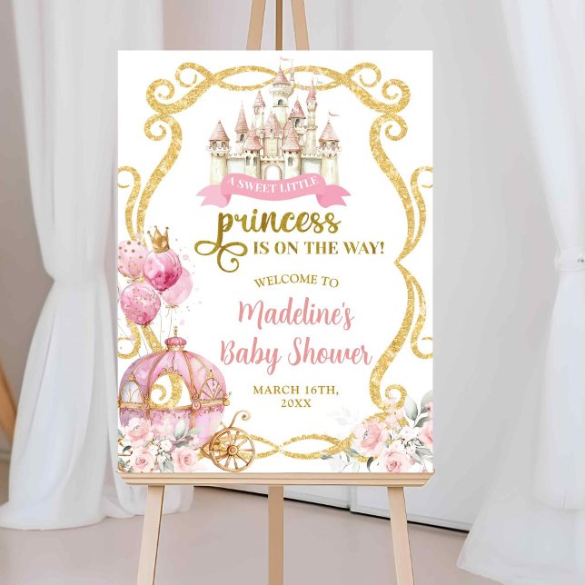 Royal Princess Rosa Vagn Välkomstskylt Poster (Skapare uppladdad)