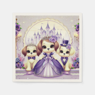 Royal Puppy Fairytale - Princess’s Dream Pappersservett