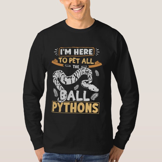 Royal Python Starter Kit Gömmer X-Large Kids Boll  T Shirt (Framsida)