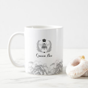Royal Queen Bee Laurel WandeVintage Blommigt Kaffemugg