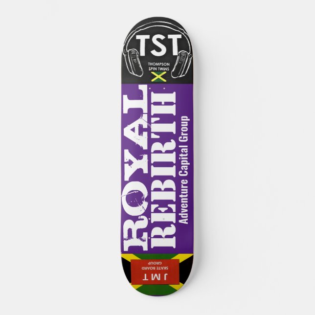 ROYAL REBIRTH JMT-skateboard Mini Skateboard Bräda 18,5 Cm (Framsida)