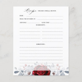 Royal Red White Silver Metallic Möhippa