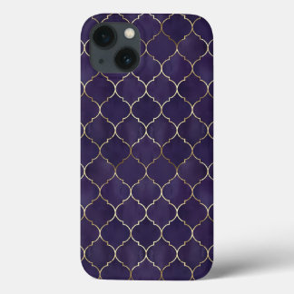 Royal Rhythms: Lila andalusisk marockansk geometri
